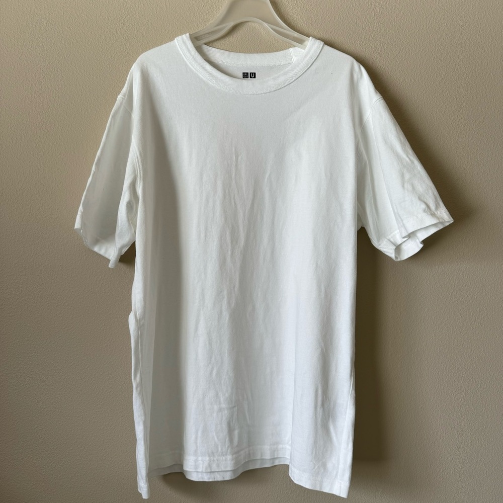 NWOT Uniqlo U Unisex Shirt, Size L (fits like US Men’s M), Color White